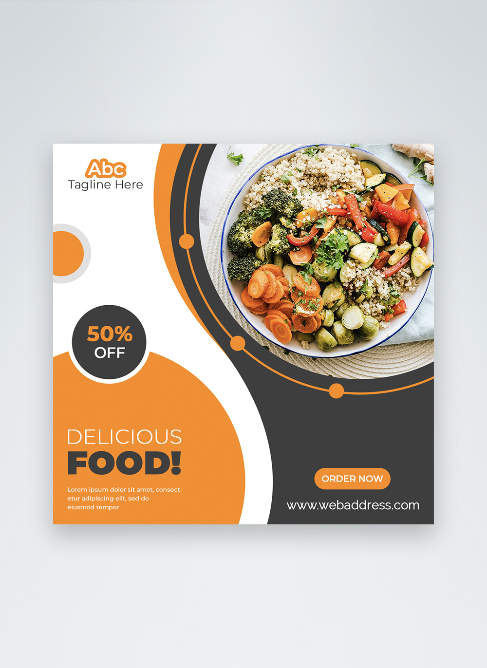 Food Banner Template Template Image Picture Free Download  In Food Banner Template
