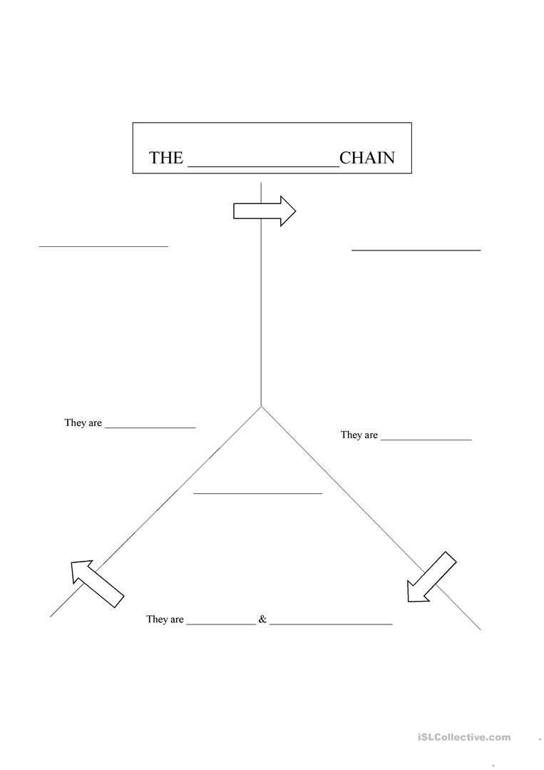 Food Chain Fill In The Blank (Producers, Consumers, Scavengers  Throughout Blank Food Web Template