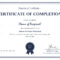 Formal Completion Certificate Design Template In PSD, Word Pertaining To Certificate Of Completion Template Word
