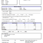Forms Throughout Air Balance Report Template