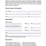 FREE 10+ Harassment Complaint Forms In PDF  Ms Word For Sexual Harassment Investigation Report Template