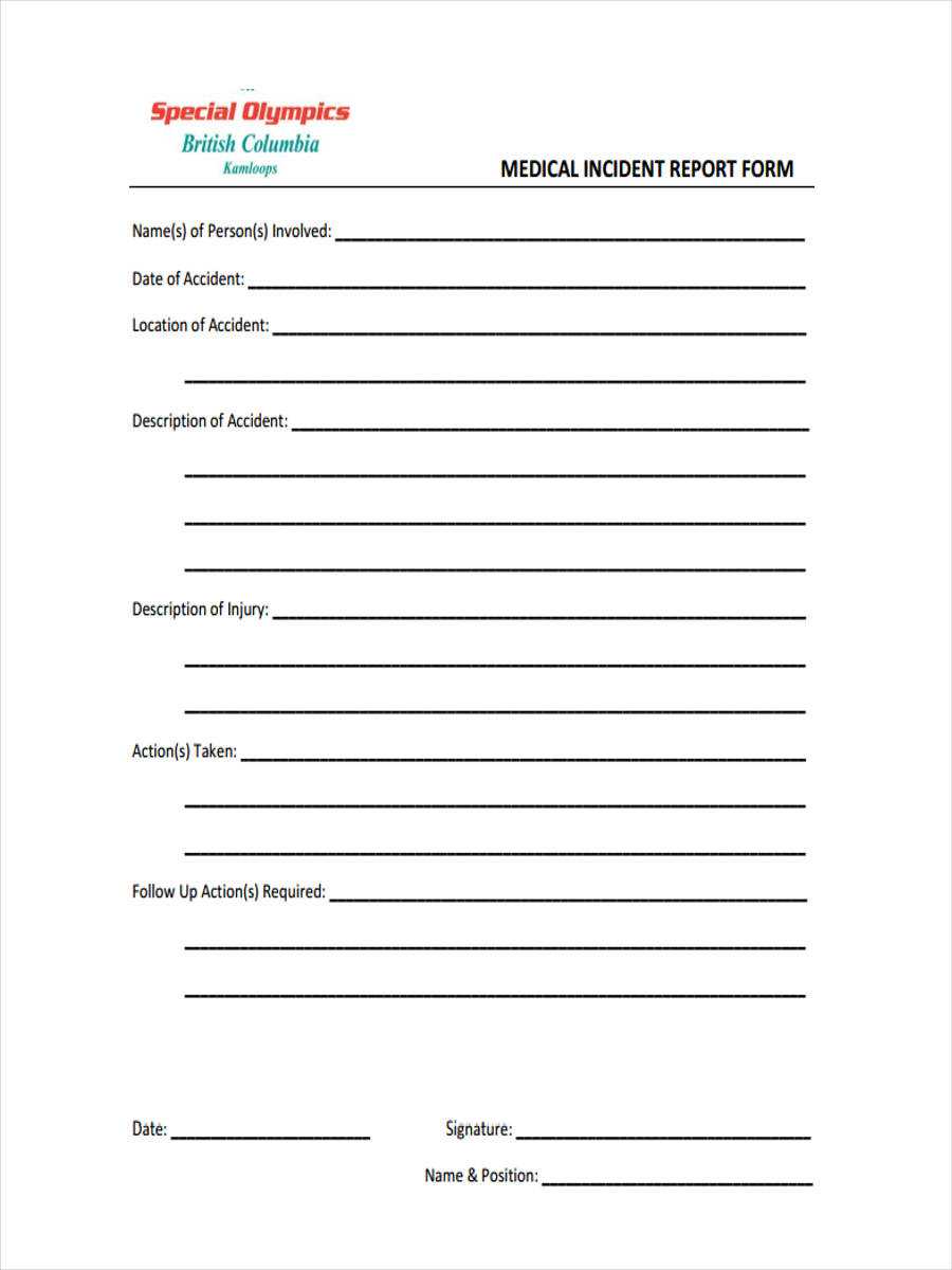 FREE 10+ Medical Report Forms In PDF  Ms Word In Patient Report Form Template Download