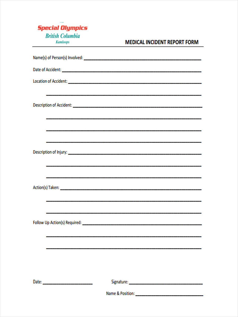 FREE 10+ Medical Report Forms in PDF  Ms Word Throughout Medical Report Template Doc