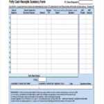FREE 10+ Petty Cash Reimbursement Forms In PDF Ms Word Excel Regarding Petty Cash Expense Report Template