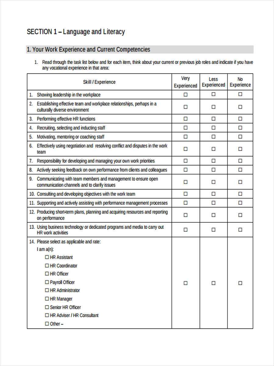 FREE 10+ Pre Training Assessment Forms in PDF Regarding Training Evaluation Report Template