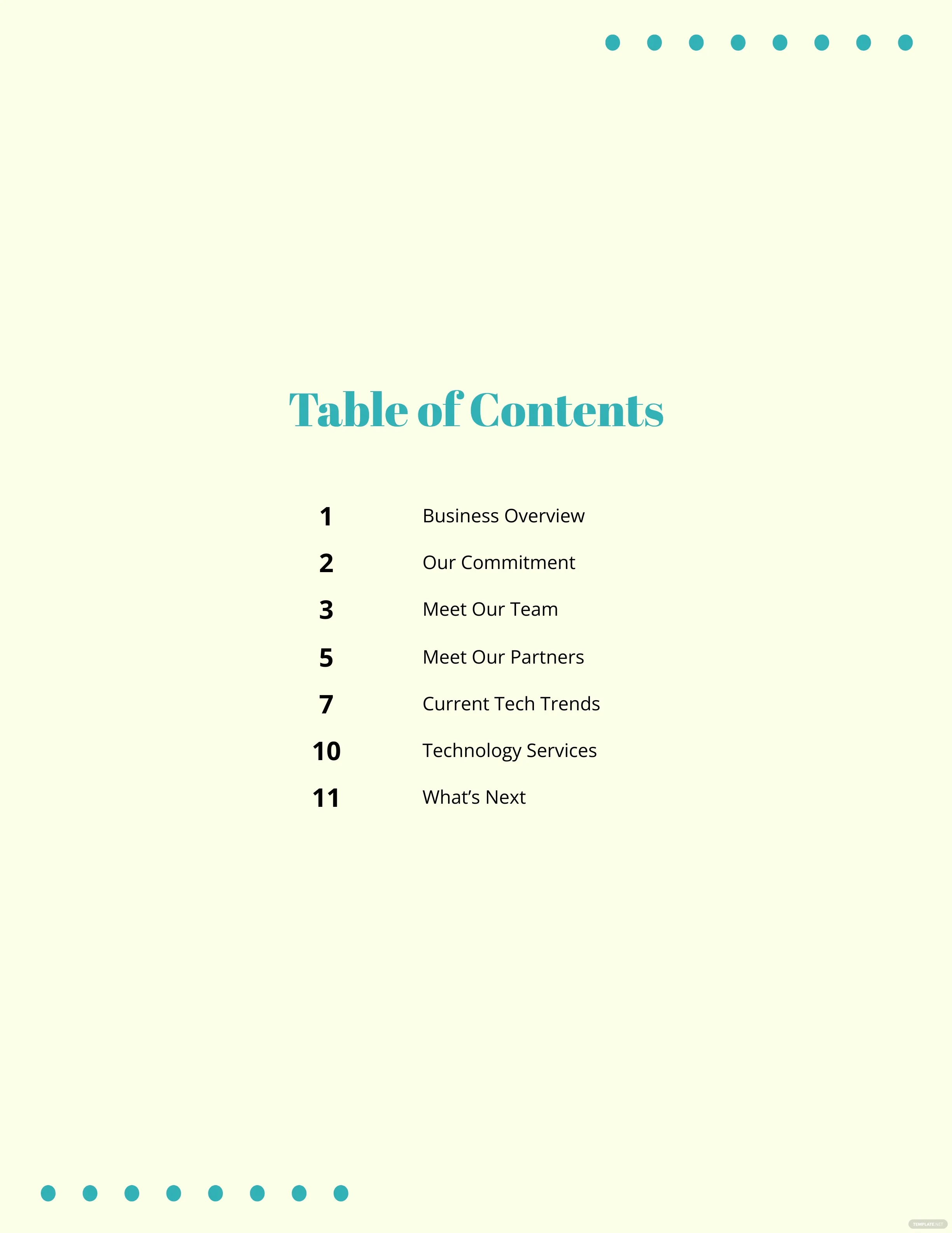 FREE 10+ Table Of Content Templates In MS Word Pertaining To Blank Table Of Contents Template