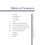 FREE 10+ Table Of Content Templates In MS Word With Regard To Report Content Page Template