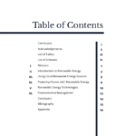 FREE 10+ Table Of Content Templates In MS Word With Regard To Report Content Page Template