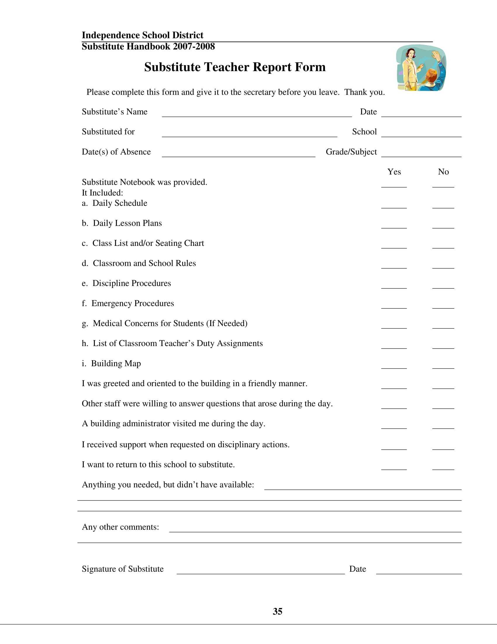 FREE 10+ Teacher Report Forms in PDF Inside Pupil Report Template