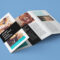 Free Accordion 10 Fold Brochure / Leaflet Mockup PSD Templates  For Quad Fold Brochure Template