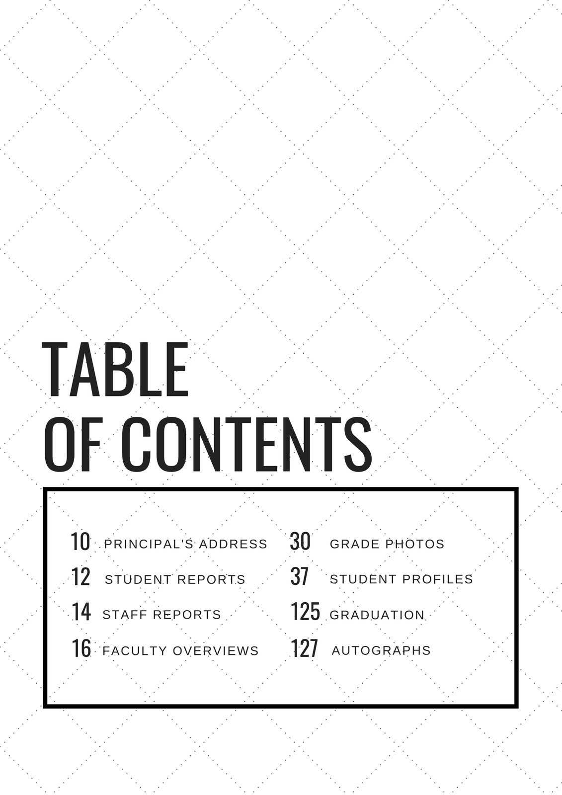 Free and customizable table of contents templates  Canva Regarding Report Content Page Template