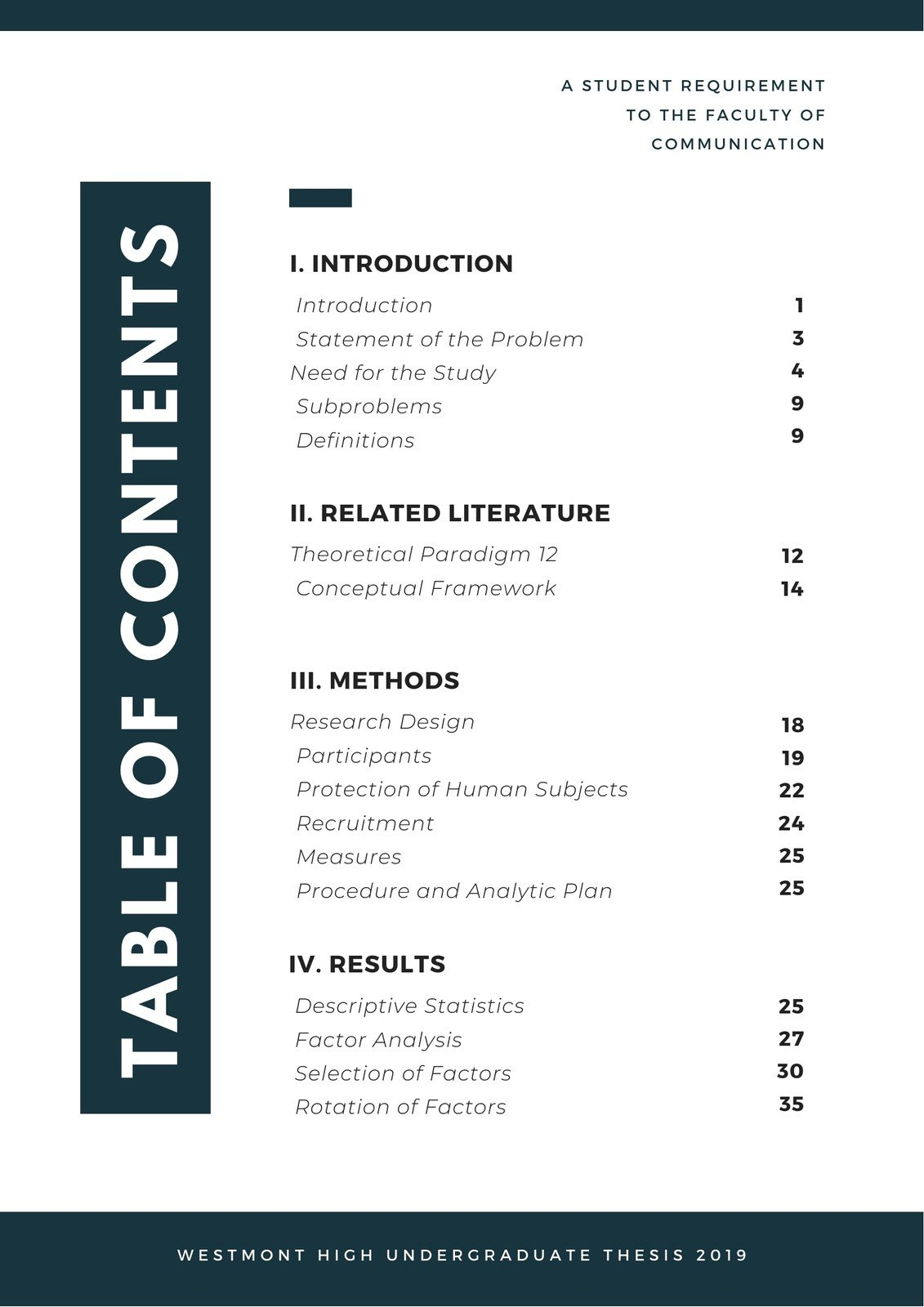 Free and customizable table of contents templates  Canva With Regard To Blank Table Of Contents Template