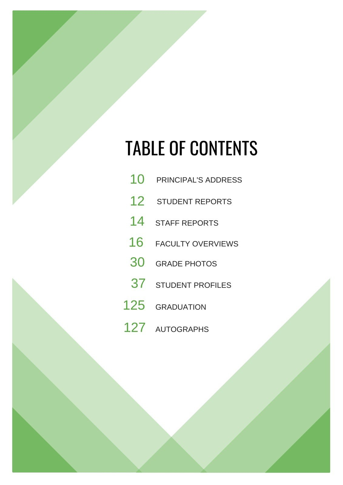 Free and customizable table of contents templates  Canva With Report Content Page Template