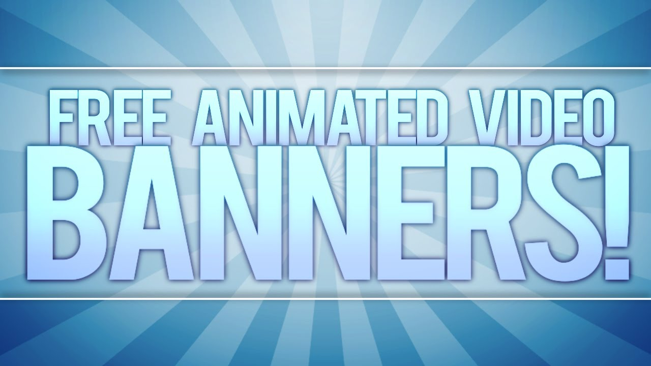**FREE** Animated Video Banner Template! [Adobe After Effects] Regarding Animated Banner Template