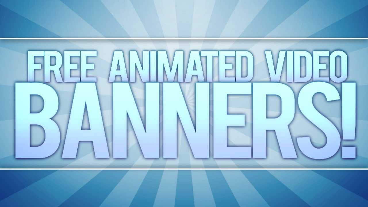 **FREE** Animated Video Banner Template! [Adobe After Effects] Regarding Animated Banner Template