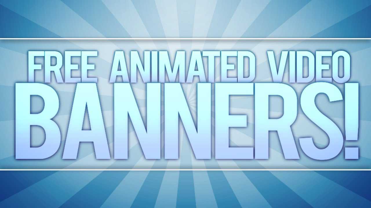 **FREE** Animated Video Banner Template! [Adobe After Effects] Regarding Animated Banner Template