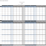 Free Annual Business Budget Templates Smartsheet For Annual Budget Report Template
