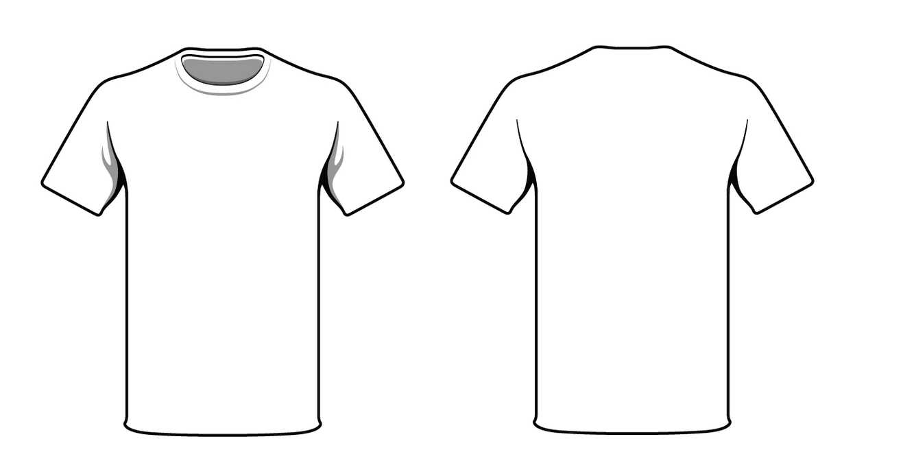 Free Blank Clothing Cliparts, Download Free Blank Clothing  Regarding Blank T Shirt Outline Template