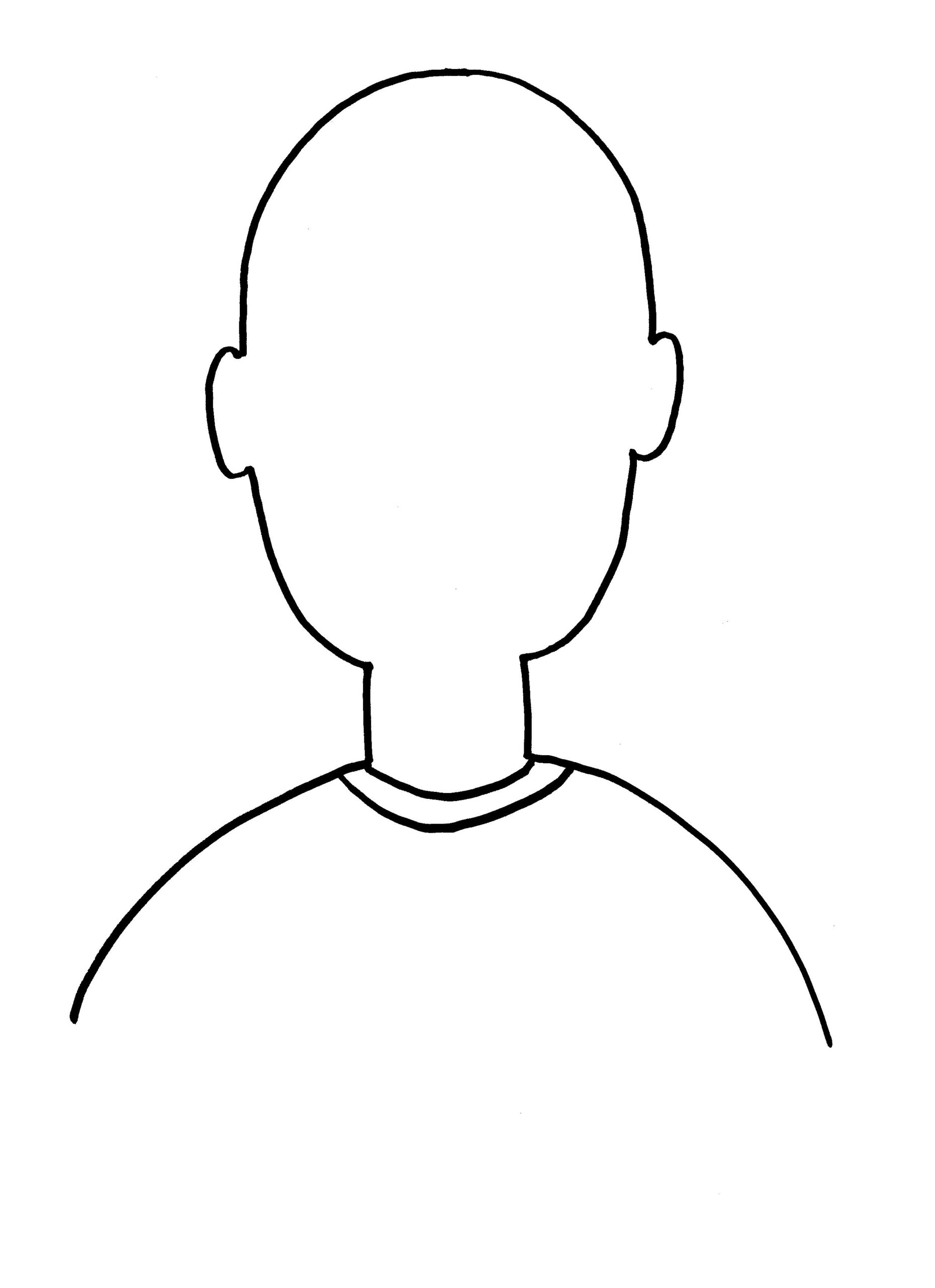 Free Blank Face Template, Download Free Blank Face Template png  Regarding Blank Face Template Preschool