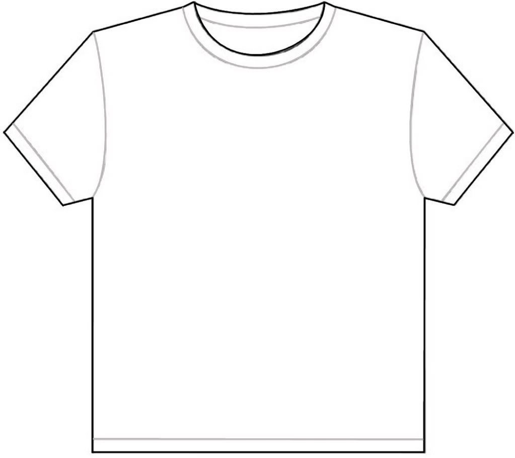 Free Blank T Shirts, Download Free Blank T Shirts png images, Free  Intended For Blank T Shirt Outline Template