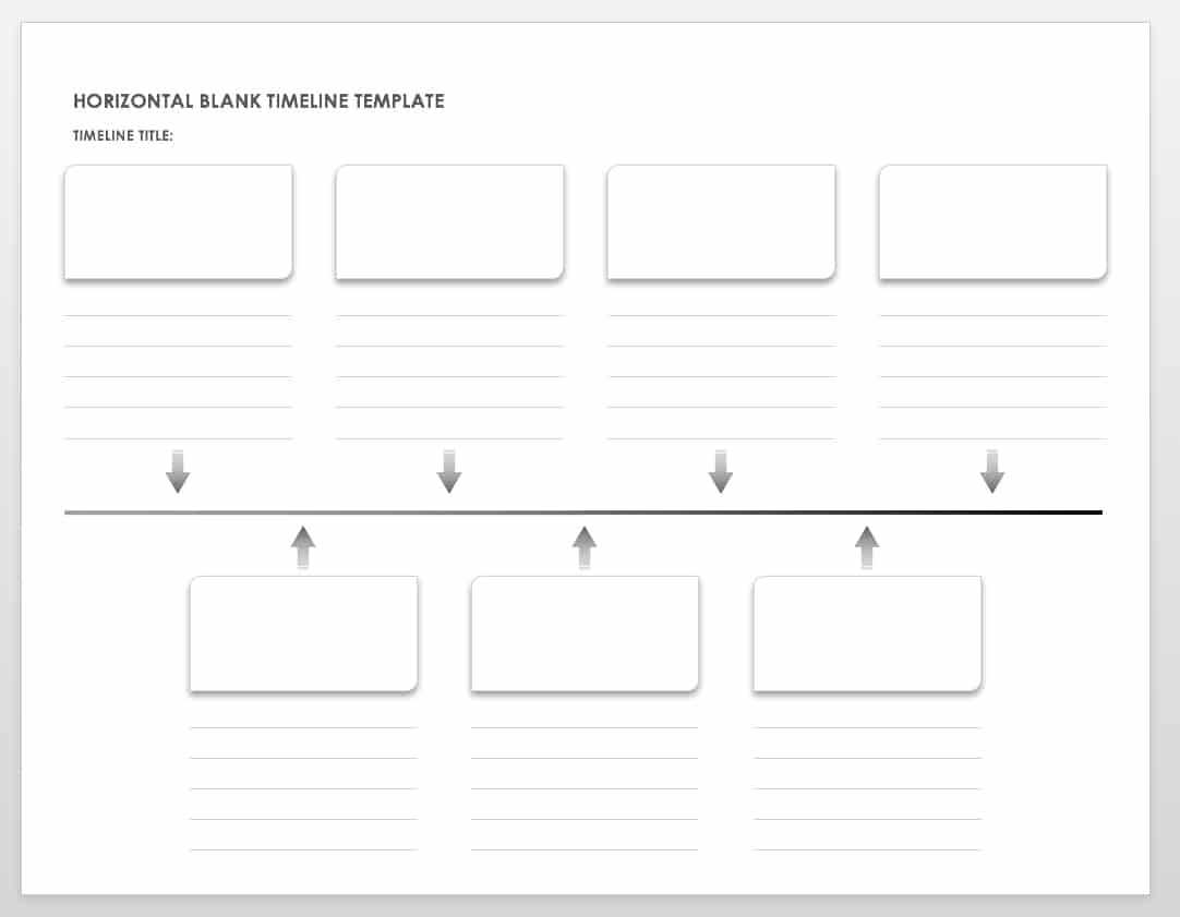 Free Blank Timeline Templates  Smartsheet With Regard To Blank Scheme Of Work Template