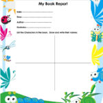 Free Book Report & Worksheet Templates – Word Layouts In 1St Grade Book Report Template