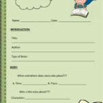 Free Book Report & Worksheet Templates – Word Layouts With First Grade Book Report Template