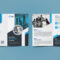 Free Business Bifold Brochure Design – Corporate Identity Template Within 2 Fold Brochure Template Free