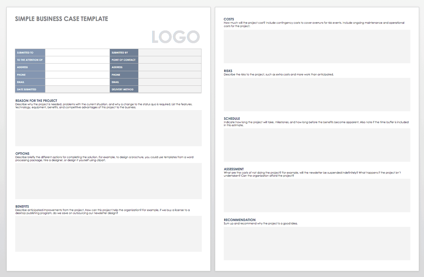 Free Business Report Templates  Smartsheet