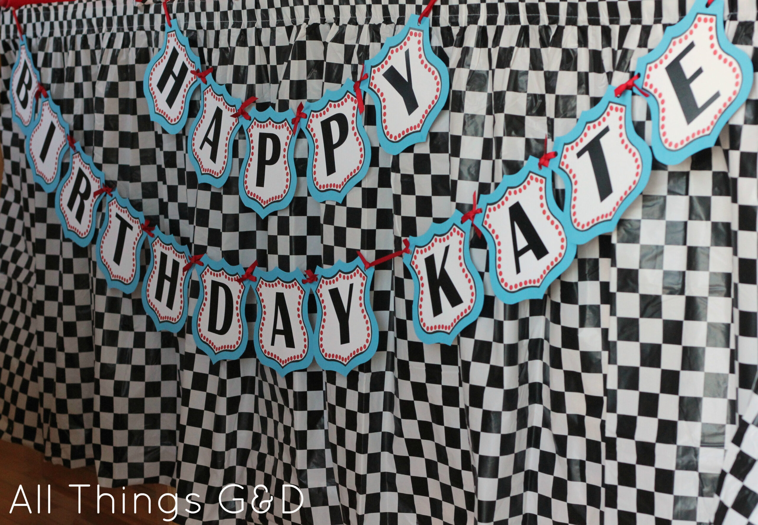 FREE Cars Birthday Party Printables In Cars Birthday Banner Template