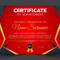 Free Certificate Of Achievement Template – GraphicsFamily With Certificate Of Accomplishment Template Free