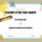 Free Certificate Of Appreciation For Teachers  Customize Online With Teacher Of The Month Certificate Template