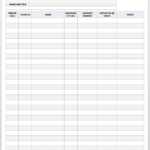 Free Client Call Log Templates  Smartsheet Within Daily Sales Call Report Template Free Download