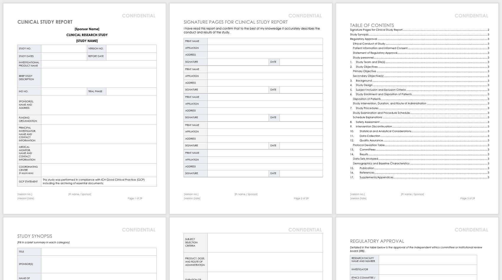 Free Clinical Trial Templates  Smartsheet Inside Trial Report Template