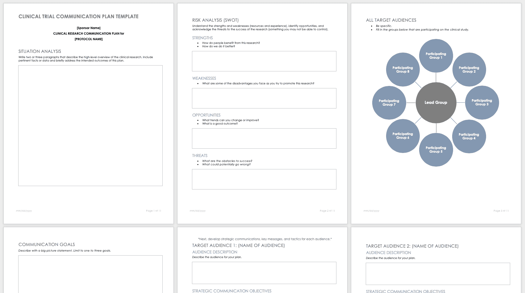 Free Clinical Trial Templates  Smartsheet With Trial Report Template