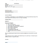 Free Credit Report Dispute Letter Template – PDF  Word In Credit Report Dispute Letter Template