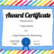Free Custom Certificates For Kids  Customize Online & Print At Home In Blank Certificate Templates Free Download