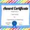 Free Custom Certificates For Kids  Customize Online & Print At Home Inside Certificate Of Achievement Template For Kids