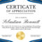 Free, Custom Printable Appreciation Certificate Templates  Canva In Felicitation Certificate Template