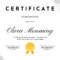 Free Custom Printable Attendance Certificate Templates  Canva Throughout Certificate Of Attendance Conference Template
