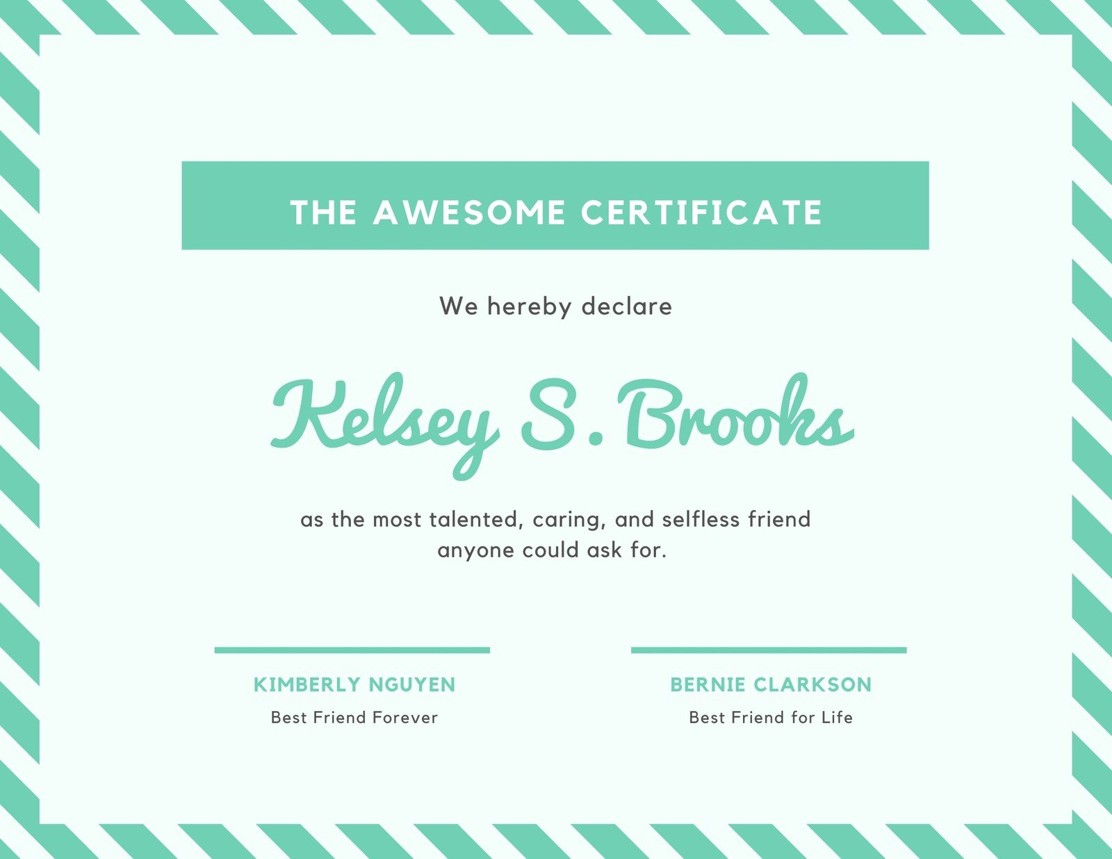 Free Custom Printable Funny Certificate Templates  Canva Regarding Funny Certificates For Employees Templates