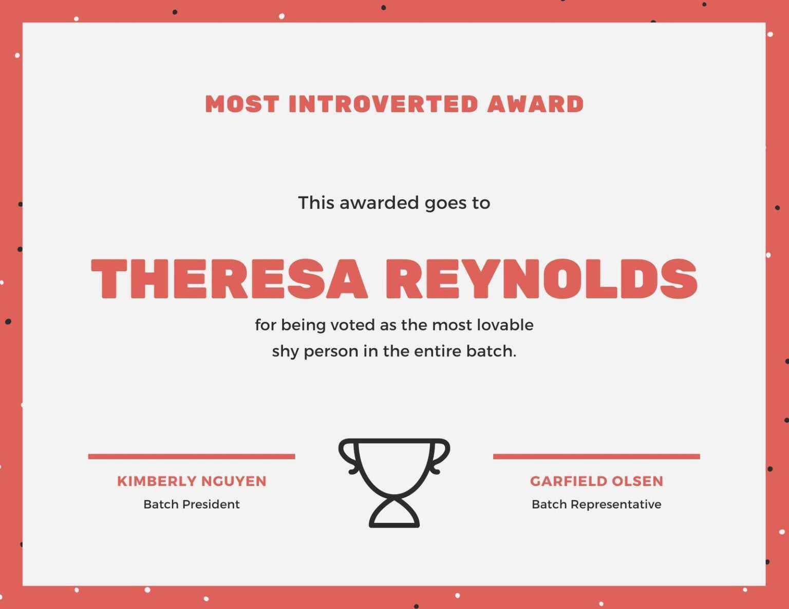 Free Custom Printable Funny Certificate Templates Canva With Free Printable Funny Certificate Free Custom Printable Funny Certificate Templates Canva With Free Printable Funny Certificate