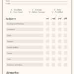 Free Custom Printable Homeschool Report Card Templates  Canva Intended For Report Card Template Middle School