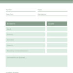Free Custom Printable Homeschool Report Card Templates  Canva Throughout Homeschool Report Card Template Middle School