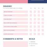 Free Custom Printable Parent Report Card Templates Canva Intended For Boyfriend Report Card Template
