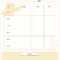 Free, Custom Printable Workout Planner Templates Online  Canva Intended For Blank Workout Schedule Template