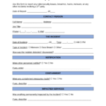Free Cybersecurity (IT) Incident Report Template – PDF  Word – EForms Pertaining To Information Security Report Template