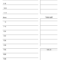 Free Daily Schedules In PDF Format – 10+ Templates In Printable Blank Daily Schedule Template