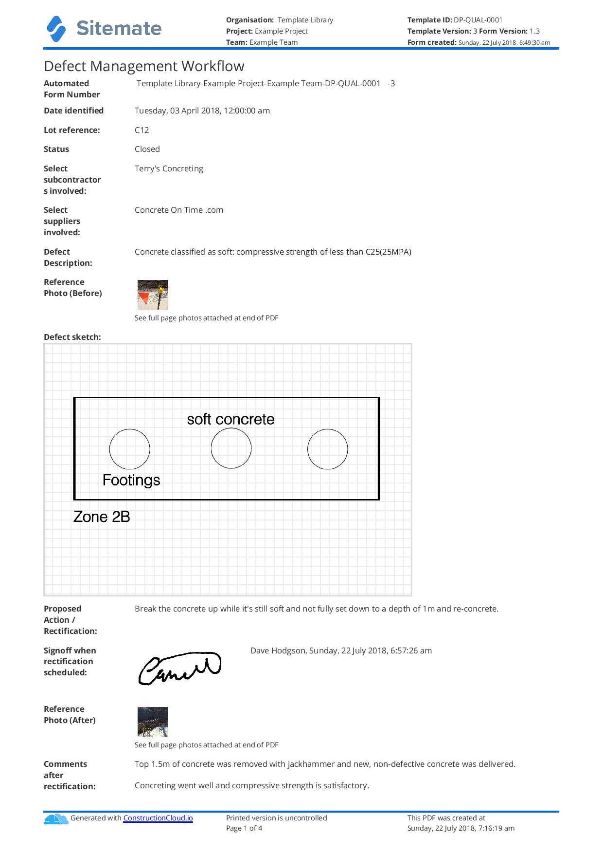 Free Defect Report template (better than word doc and excel) With Fault Report Template Word