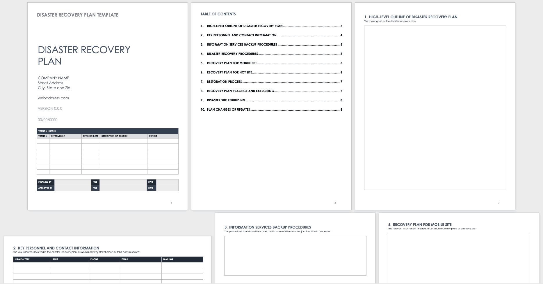 Free Disaster Recovery Plan Templates  Smartsheet Pertaining To Dr Test Report Template